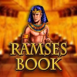 Official Slots logo: Ramses Book by Gamomat at NomaSpin Casino