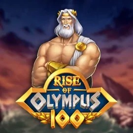 Rise of Olympus 100 game by Play'n GO – logo hosted on NomaSpin Casino