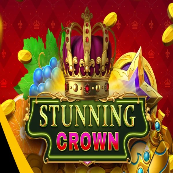 Official Slots logo: Stunning Crown by BF Games at NomaSpin Casino